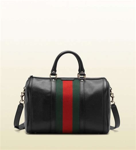 borsa bauletto nero gucci|Gucci shoulder bag brown.